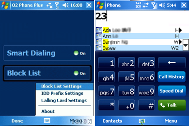 O2 Phone Plus forWindows Mobile